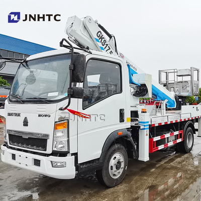 Howo 4x2 Bucket Truck Luftarbeitsplattform Truck Mounted High Altitude Operation Truck für die Wartung von Straßenlaternen
