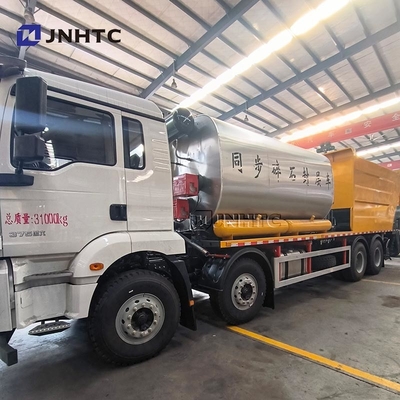 Shacman M3000-Dumptruck-Chassis mit synchronem Kiesversiegelungsfahrzeug 8x4 375 PS 12 Räder
