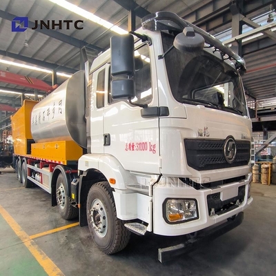 Shacman M3000-Dumptruck-Chassis mit synchronem Kiesversiegelungsfahrzeug 8x4 375 PS 12 Räder