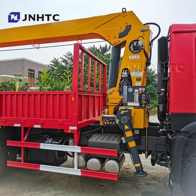 HOWO Zugarm-Kranfahrzeug 6X4 10 Räder 340 PS 10 Tonnen Lastwagen mit Kran