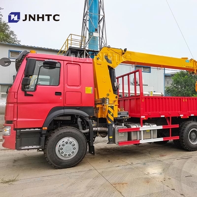 HOWO Zugarm-Kranfahrzeug 6X4 10 Räder 340 PS 10 Tonnen Lastwagen mit Kran