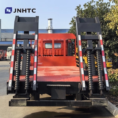 Guter Preis HOWO Wrecker Truck 4X2 165 PS Mini Camioneta Flatbed Cargo mit Leiter Truck