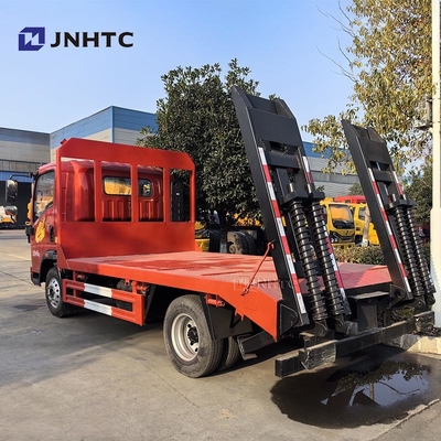 Guter Preis HOWO Wrecker Truck 4X2 165 PS Mini Camioneta Flatbed Cargo mit Leiter Truck