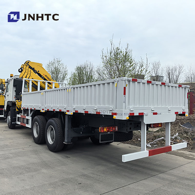 Sinotruk HOWO 6x4 400 PS Lastwagen mit 10 Tonnen Boom Kran Lastwagen China Factory