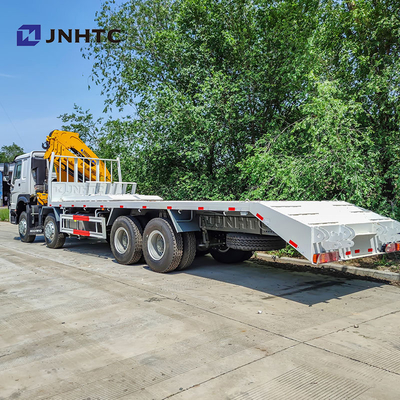 NEW Howo Kranichtruck 8X4 10Tonnen Ladung mit Klappkran 16 Räder Bestpreis