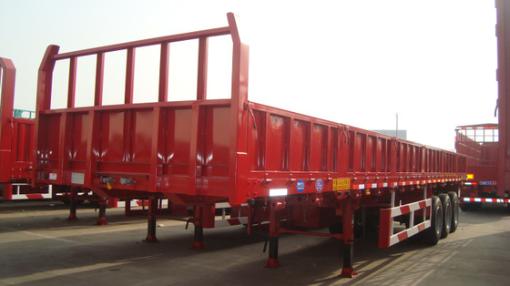 3 ACHSEN VERDOPPELN BEIN Q235 DES FUNKTIONS-BEHÄLTER-HALB ANHÄNGER-30000KG Stahl-Material