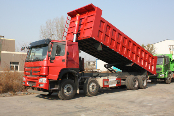 Vordere anhebende Hochleistungs12 Räder Sinotruk Howo7 30M3 Kipplaster-8 x 4