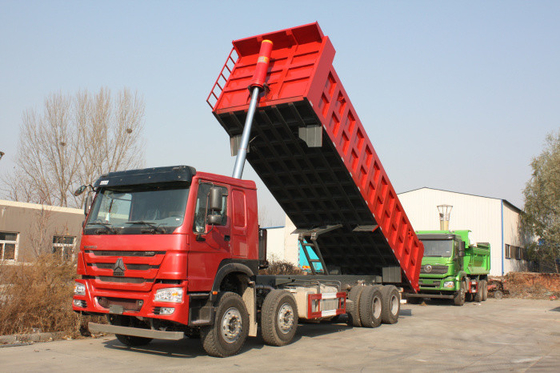 Vordere anhebende Hochleistungs12 Räder Sinotruk Howo7 30M3 Kipplaster-8 x 4