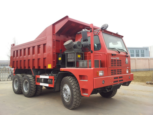 Hochleistungskippwagen des Bergbau-70T des Kipplaster-6x4 Sinotruk Howo 30M3 Euro2 LHD