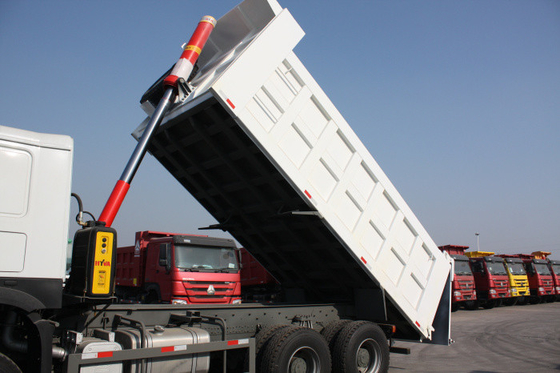 Weißes Hochleistungsc$anheben Farbe-Sinotruk Howo7 der Kipplaster-40T 20M3 Kapazitäts-LHD HYVA