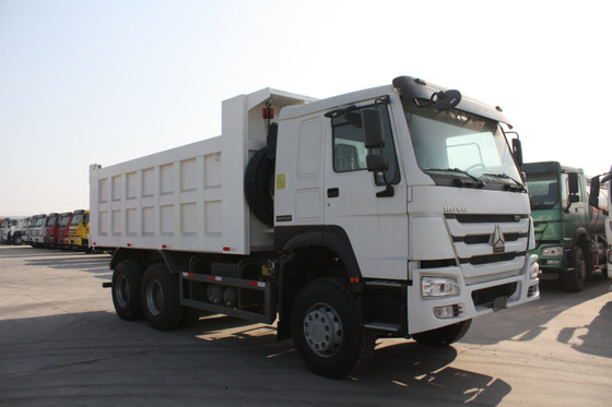 Weißes Hochleistungsc$anheben Farbe-Sinotruk Howo7 der Kipplaster-40T 20M3 Kapazitäts-LHD HYVA