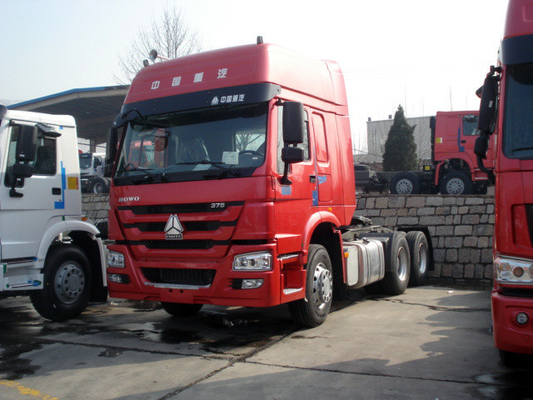 Weiße HW79 Primärantrieb-Anhänger 6x4 Sinotruk Howo7 10 der Kabinen-371hp dreht sich