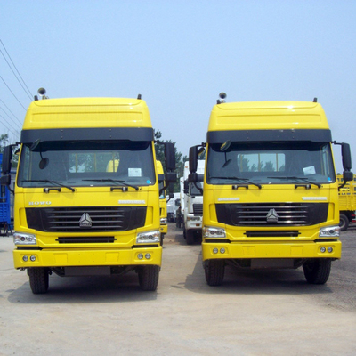 Gelber Geschäftemacher-Fracht-LKW der Farbe6x4 10 von Modell Sinotruk Howo7 für 40-50T