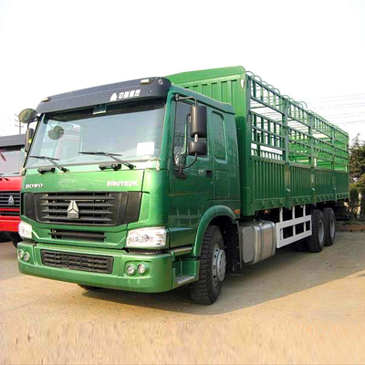 Grünen Sie 6 x 4 LKWs der harten Beanspruchung 371HP 40 Tonnen ein Bett-Laden, zum der Fracht zu transportieren