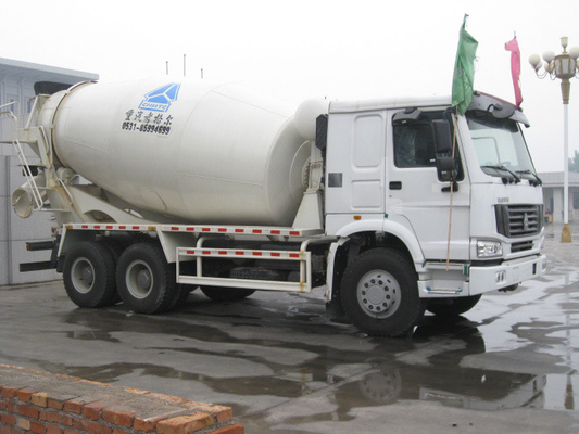 10 des Rad-350hp 8cbm volumetrischer Fortschritts-Zement-LKW Mischer-des LKW-6x4