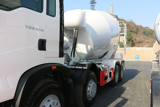 LKW-Dieselkraftstoff-Feuergebührenwerbung des Mischer-6x4 tauscht Sinotruk Howo7