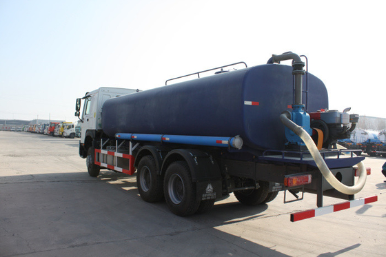Abwasser 6x4 Müllentsorgungs-LKW Tanklastzug/13 CBMS mit Druck-Entladungs-Funktion