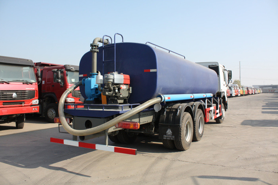 Abwasser 6x4 Müllentsorgungs-LKW Tanklastzug/13 CBMS mit Druck-Entladungs-Funktion