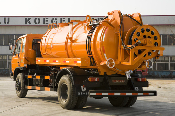 266 Pferdestärke Abwasser-Sog-tauscht 6 Rad-Müllentsorgungs-LKW-orange Behälter-Körper 3-30m ³