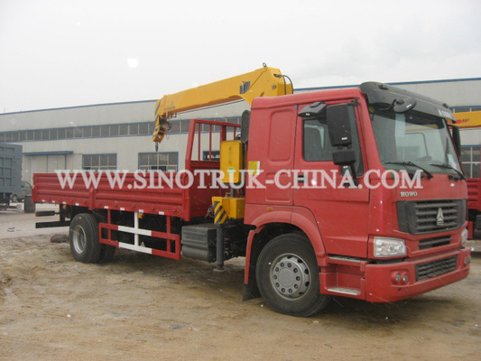 SQ5SK3Q-LKW brachte Kran an, 5 TONNE Boom-Kran für Diesel-LKW der Fracht-ineinanderschiebend 4×2