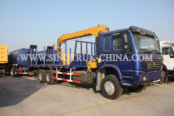 Diesel-LKW der Fracht-6×4 brachte Kran, Aufzug-Kran-Modell SQ12SK3Q der Ladefläche-12TONS an