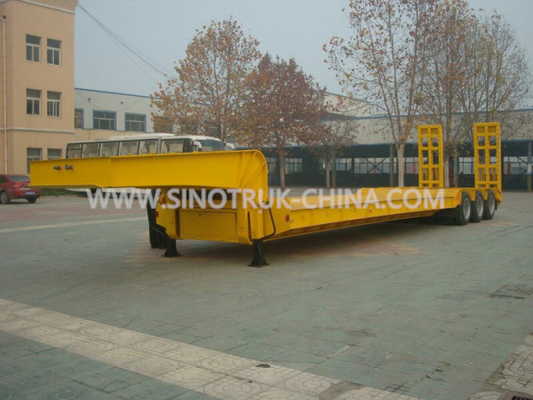 13.5M Niedrig-Bett Sattelschlepper 3 Achsen 315/80R22.5 PCS BPW ermüdet die optionalen ABS
