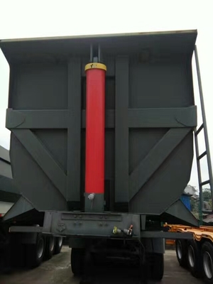 Hochgeschwindigkeitsdes kipper-70T Anhänger-LKW halb für Bergbau und Bau 25-45 CBM