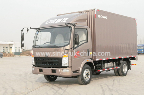 4x2 Euroii Howo 7000kg kühlte Kasten-LKW mit Yunnei-Maschine und dem 6 Dreieck-Reifen