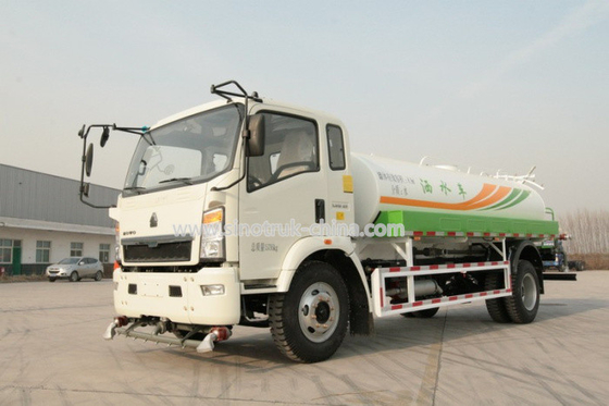 LHD-/RHD-4X2 5CBM Wasser-Berieselungsanlagen-LKW-DieselkraftstoffSchriftgröße 5995 x 2050 x 2350mm