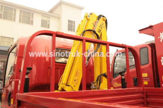 Bau-Feuergebührenhandels-LKWs/Leichtgut-LKW mit 3 Tonnen strecken sich