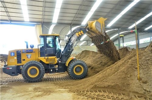 Schwere Baumaschinen des Modell-WP10/elektrische Rad-Lader-Nennleistung 162kw