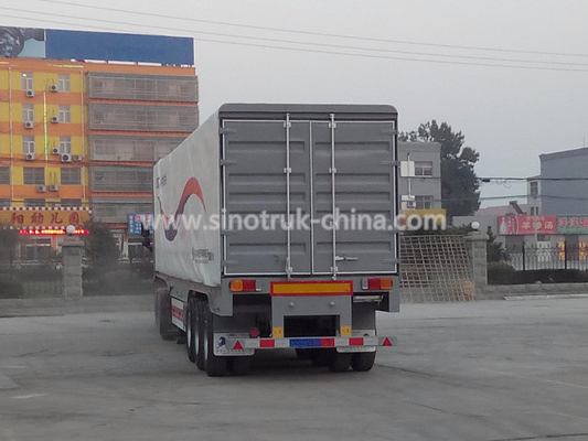 Anhänger Vans Type Heavy-duty halb für Transport-gemischte Ladung/Viehbestand