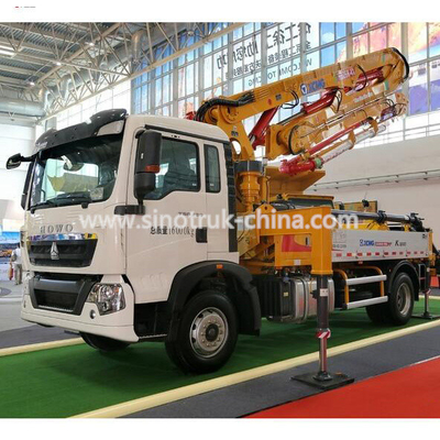 6 Rad-Betonpumpe-LKW-/Zementboom LKW mit 125M3/H mit hohem Ausschuss