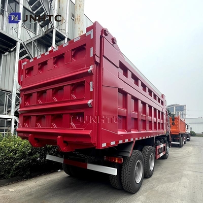 Howo 6x4 Neuer/Gebrauchter 10-Rad-Dump-Truck Diesel-Tipper-Hinterkamera 400 PS Euro 2 Euro 3 Emissionsnormen 8L Hino RHD