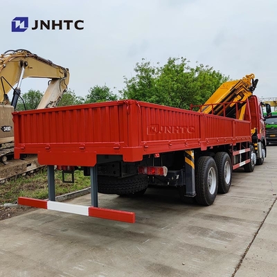 Howo T7H Neu 8*4 12 Räder 40 Tonnen 380 PS Kran Max 16 Tonnen Arm Ladung mit Kran