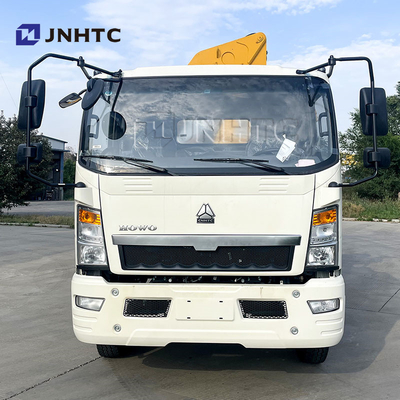 Neuer oder gebrauchter Lkw-Kran HOWO Ladekran Lkw mit Leiter 10 Tonnen Teleskopförmiger Bohrfahrzeug