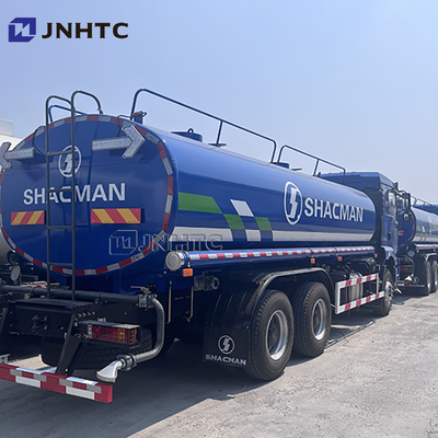 Unterstützung der Anpassung Blue Shacman H3000 20m3 Wassersprinkler LKW Wasserbehälter für die Straßenwartung