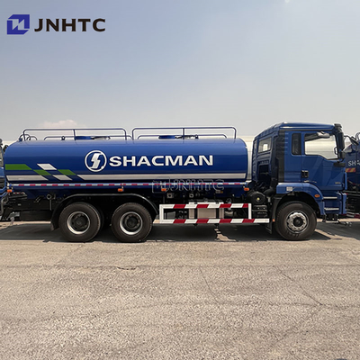 Unterstützung der Anpassung Blue Shacman H3000 20m3 Wassersprinkler LKW Wasserbehälter für die Straßenwartung