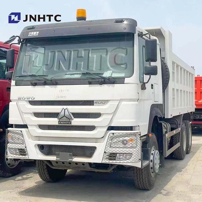 Neue / gebrauchte Sinotruk Howo-Dump-Trucks 400 PS Schwerlastwagen 10 Räder Linksgetriebe Kipper-Truck für Afrika