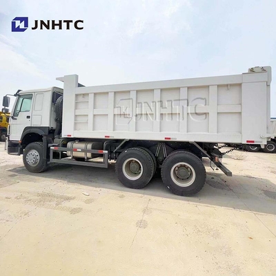 Neue / gebrauchte Sinotruk Howo-Dump-Trucks 400 PS Schwerlastwagen 10 Räder Linksgetriebe Kipper-Truck für Afrika