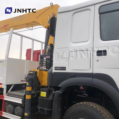 HOWO 8 Tonnen 12 Tonnen Teleskop-Boom-Lkw-Kran-Lkw-montierte Kran-Hydraulische mobile Lkw-Kran China-Fabrik zum Verkauf