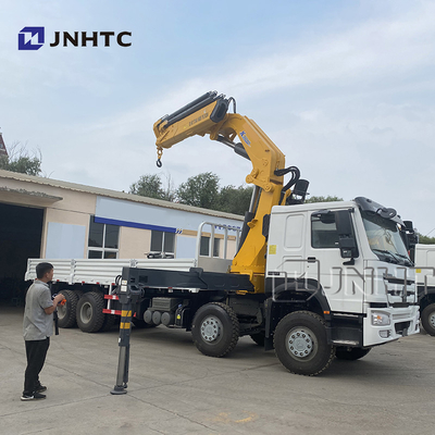 HOWO 12 Tonnen 16 Tonnen Teleskop-Boom-Lkw-Kran-Lkw-Montage-Kran-Hydraulischer mobiler Lkw-Kran China-Fabrik zum Verkauf