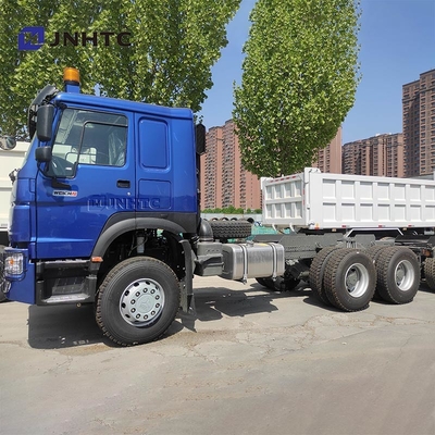 Neue HOWO 6X4 Kipper Truck Chassis 400 PS 10 Räder Blauer Dump Truck Chassis