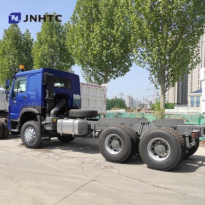 Neue HOWO 6X4 Kipper Truck Chassis 400 PS 10 Räder Blauer Dump Truck Chassis