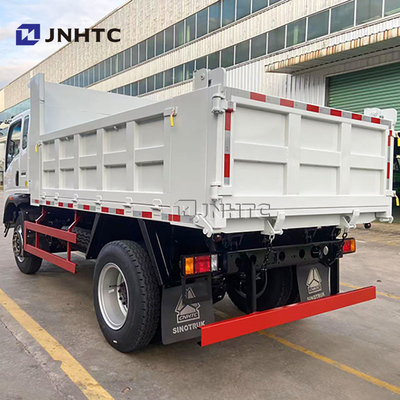 Sinotruk HOMAN 4x2 Klein-Dump Truck mit 5 Tonnen 10 Tonnen Kapazität Leichtwagen Automatische Luftfederung