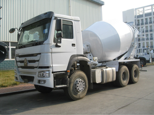 10 des Rad-350hp 8cbm volumetrischer Fortschritts-Zement-LKW Mischer-des LKW-6x4
