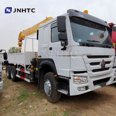Neue HOWO 8 Tonnen 12 Tonnen Teleskop-Boom-LKW-Kran LKW-Gebundener Kran Hydraulischer mobiler LKW-Kran