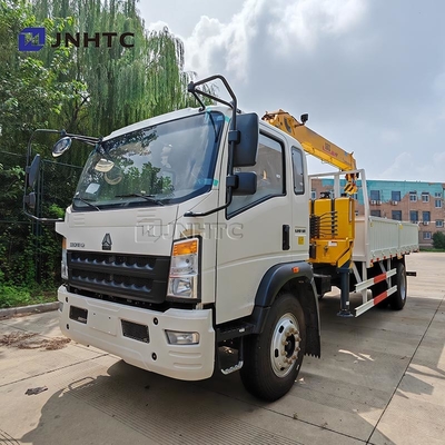 HOWO Kranichtruck mit 4X2 6 Räder Kranichtruck mit 5 Tonnen Lastkraftwagen mit 12 Tonnen Klapparmkranichtruck