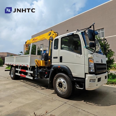 HOWO Kranichtruck mit 4X2 6 Räder Kranichtruck mit 5 Tonnen Lastkraftwagen mit 12 Tonnen Klapparmkranichtruck