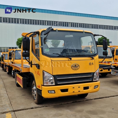 FAW Flatbed Wrecker 4*2 3tons 5 Tonnen 160HP Road Recovery Wrecker Lastwagen guter Preis